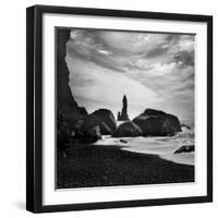 Iceland Vik Rocks-Nina Papiorek-Framed Photographic Print