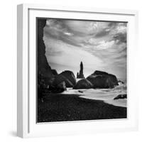 Iceland Vik Rocks-Nina Papiorek-Framed Photographic Print