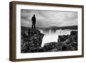 Iceland Waterfall-Nina Papiorek-Framed Photographic Print