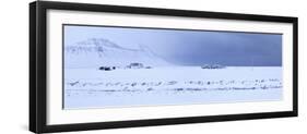 Iceland, West Fjords, Farms in the Bardaströnd Close Hagi-Bernd Rommelt-Framed Photographic Print