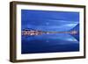 Iceland, West Fjords, View About the Skutulusfjördur on Isafjördur-Bernd Rommelt-Framed Photographic Print