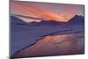 Iceland, West Fjords, Winter Scenery in the Dyrafjördur Close Pingeyri-Bernd Rommelt-Mounted Photographic Print