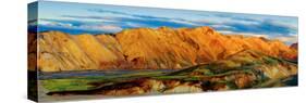 Icelandic Sunset-Howard Ruby-Stretched Canvas