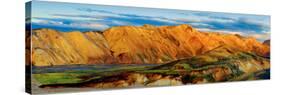 Icelandic Sunset-Howard Ruby-Stretched Canvas