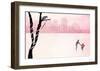 Iceskating-Nancy Tillman-Framed Premium Giclee Print