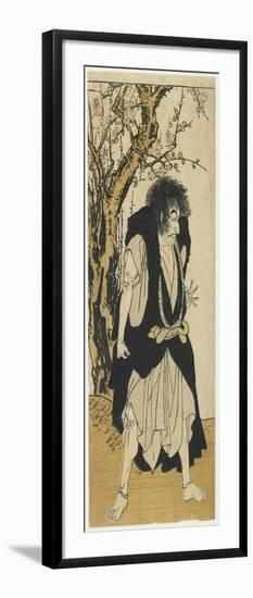 Ichikawa Danjuro V as the Monk Wantetsu, 1778-Katsukawa Shunsho-Framed Giclee Print