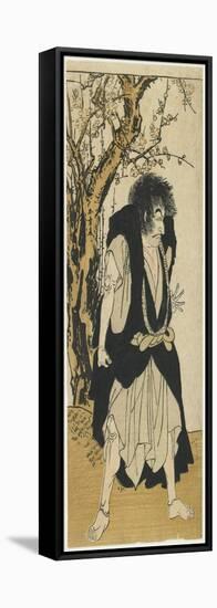 Ichikawa Danjuro V as the Monk Wantetsu, 1778-Katsukawa Shunsho-Framed Stretched Canvas