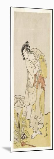 Ichikawa Danjuro V from the Play Shida Yuzuri Wa Horai Soga, 1775-Katsukawa Shunsho-Mounted Giclee Print