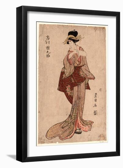 Ichikawa Dannosuke-Utagawa Toyokuni-Framed Giclee Print