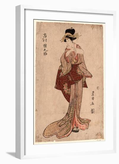 Ichikawa Dannosuke-Utagawa Toyokuni-Framed Giclee Print