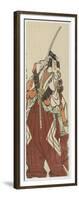 Ichikawa Komazo III as Shinozuka Goro, 1794-Toshusai Sharaku-Framed Giclee Print