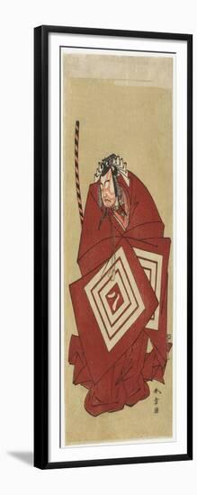 Ichikawa Yaozo II in the Shibaraku Role, 1774-Katsukawa Shunsho-Framed Giclee Print