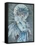 Icicle Fae-Linda Ravenscroft-Framed Stretched Canvas