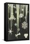 Icicles and Snowflakes-null-Framed Stretched Canvas