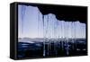 Icicles Hang 1-Charles Bowman-Framed Stretched Canvas