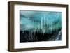 Icicles in Ice Cave, Cuverville Island, Antarctica-null-Framed Photographic Print