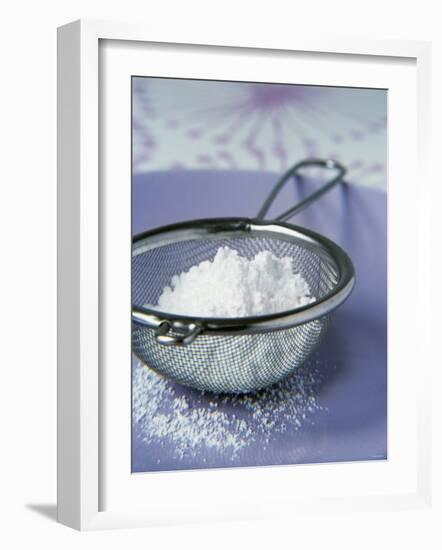 Icing Sugar in a Sieve-Véronique Leplat-Framed Photographic Print