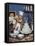 "Icing the Wedding Cake," June 16, 1945-Stevan Dohanos-Framed Stretched Canvas