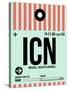 ICN Seoul Luggage Tag I-NaxArt-Stretched Canvas