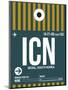 ICN Seoul Luggage Tag II-NaxArt-Mounted Premium Giclee Print