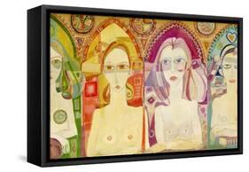 Icon, 1970-Laila Shawa-Framed Stretched Canvas