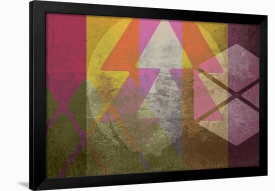 Icon Class Background-null-Framed Poster