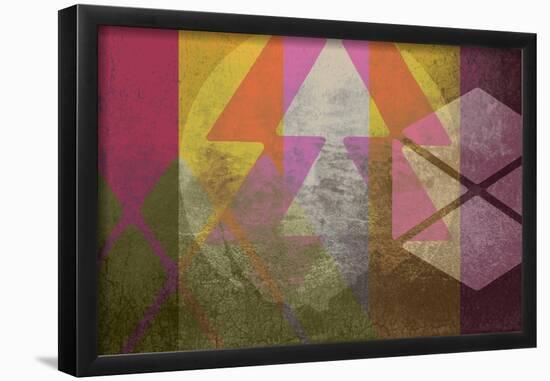 Icon Class Background-null-Framed Poster
