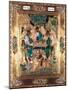 Icon Depicting Abraham and the Three Angels, Moscow School-null-Mounted Giclee Print