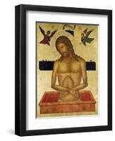 Icon Depicting Christ in the Tomb-null-Framed Premium Giclee Print