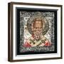 Icon Depicting Saint Nicholas-null-Framed Giclee Print