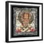 Icon Depicting Saint Nicholas-null-Framed Giclee Print