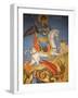 Icon Depicting St. George Slaying a Dragon in St. George's Orthodox Church, Madaba, Jordan-null-Framed Photographic Print