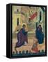 Icon Depicting the Annunciation-null-Framed Stretched Canvas