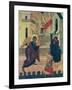 Icon Depicting the Annunciation-null-Framed Giclee Print