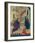 Icon Depicting the Annunciation-null-Framed Giclee Print