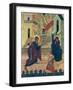 Icon Depicting the Annunciation-null-Framed Giclee Print