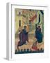 Icon Depicting the Annunciation-null-Framed Giclee Print