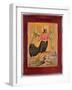 Icon Depicting the Bird of Paradise (Oil on Panel)-Russian-Framed Giclee Print