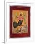 Icon Depicting the Bird of Paradise (Oil on Panel)-Russian-Framed Giclee Print