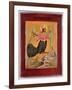 Icon Depicting the Bird of Paradise (Oil on Panel)-Russian-Framed Giclee Print