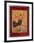 Icon Depicting the Bird of Paradise (Oil on Panel)-Russian-Framed Giclee Print