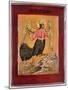 Icon Depicting the Bird of Paradise (Oil on Panel)-Russian-Mounted Giclee Print