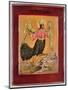Icon Depicting the Bird of Paradise (Oil on Panel)-Russian-Mounted Premium Giclee Print