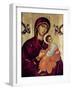 Icon Depicting the Holy Mother of the Passion-Greek School-Framed Giclee Print