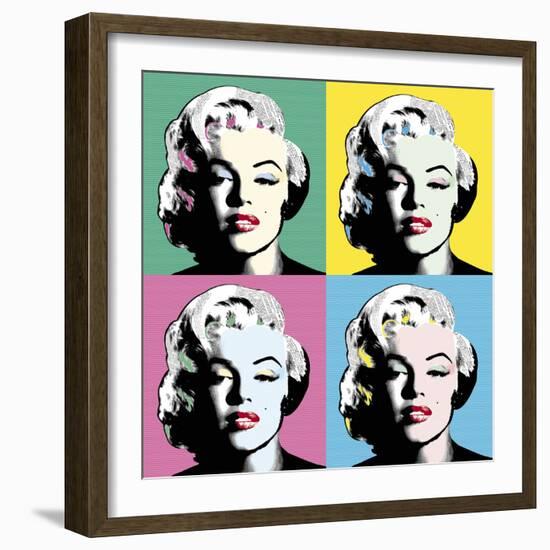 Icon in Colour-Clara Wells-Framed Giclee Print