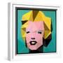 Icon Marilyn-Enrico Varrasso-Framed Art Print