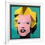 Icon Marilyn-Enrico Varrasso-Framed Art Print