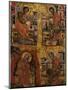 Icon of Four Evangelists-null-Mounted Art Print