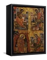 Icon of Four Evangelists-null-Framed Stretched Canvas
