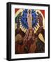 Icon of Jesus's Transfiguration, Le Bec Hellouin, Eure, Normandy, France, Europe-Godong-Framed Photographic Print